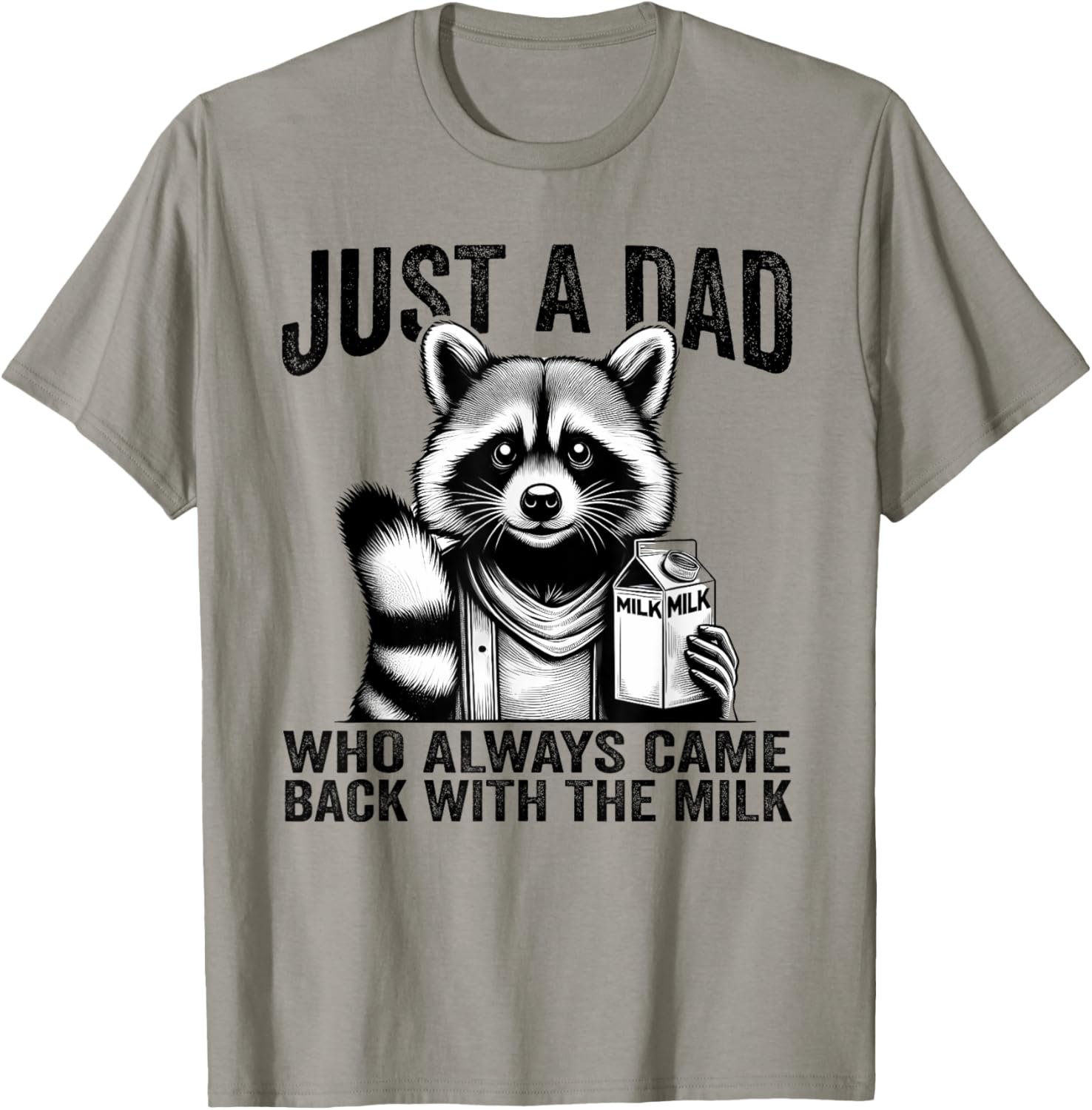 With The Milk fathers day T-Shirt - Image 2
